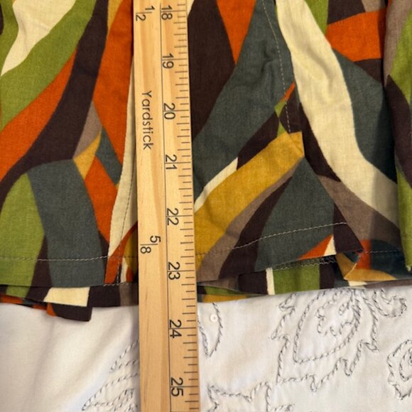 Cato Boho Indian Southwestern Tribal Layered Flare Ruffle Skirt Size 12 - Picture 8 of 9